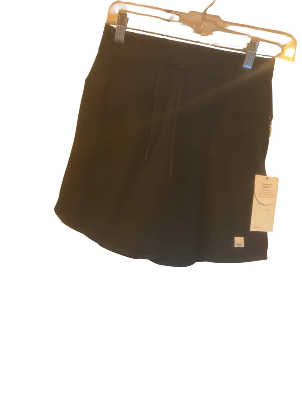 NWT Vuori Daily Skirt BLACK Size XS